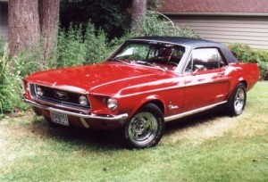 pony car 1968